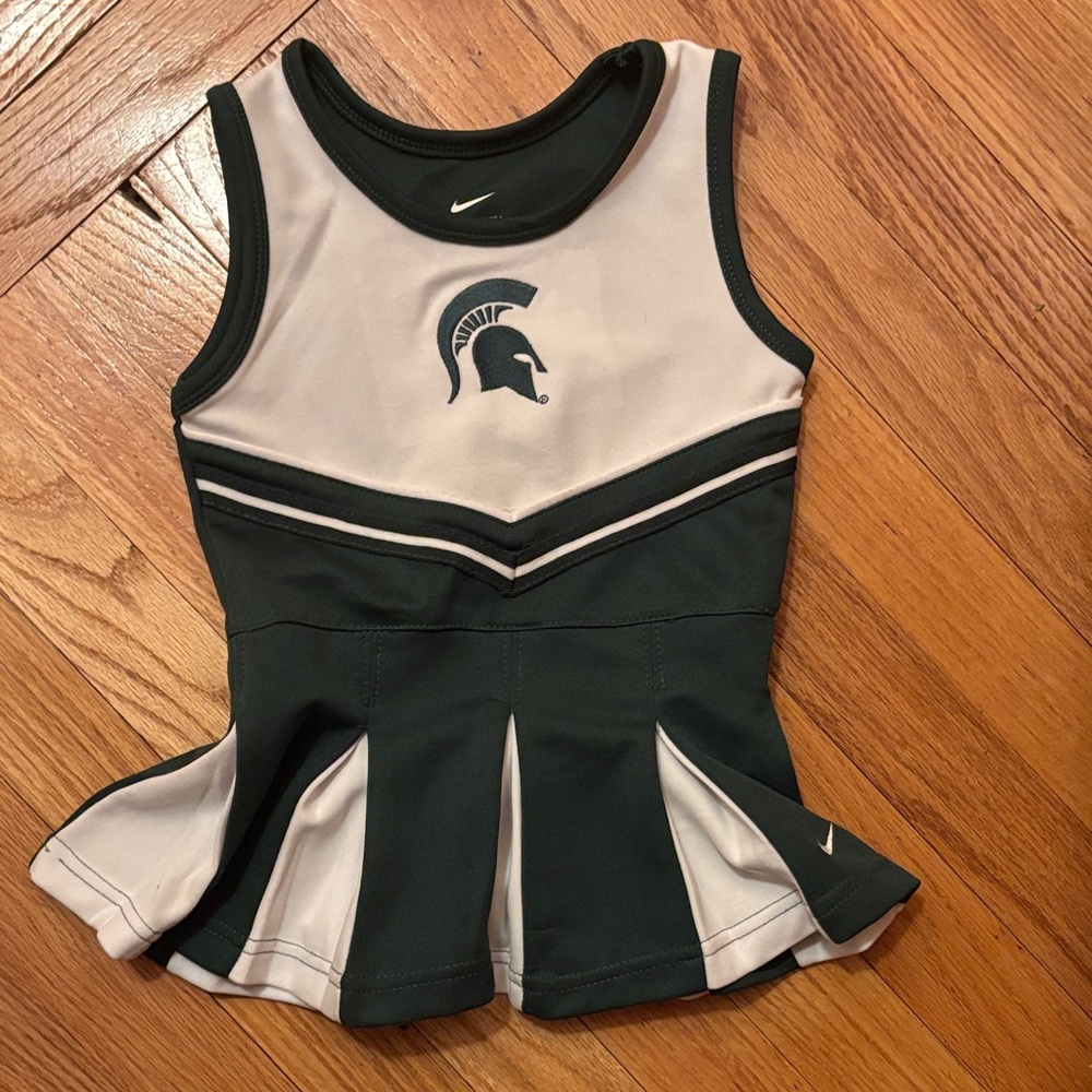 Michigan State Spartans Nike Dark Green and White Cheer Dress